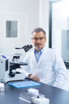 医学研究员肖像