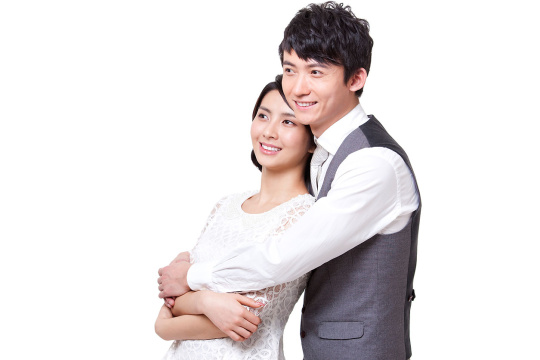 快乐的年轻情侣