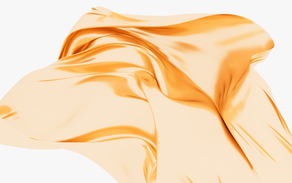 柔软光滑的布料纹理背景3D渲染