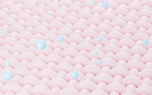 抽象编织物背景3D渲染