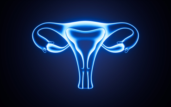 科技感网格隧道背景3D渲染