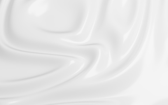 抽象的彩色布料背景3D渲染