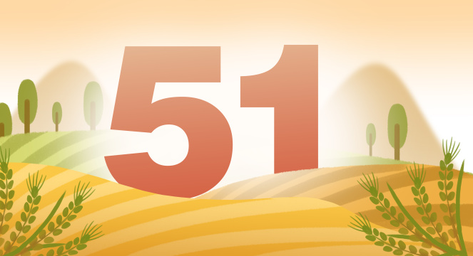 卡通手绘五一劳动节插画