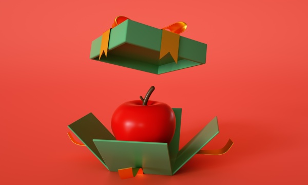 三维圣诞节圣诞树平安夜模型