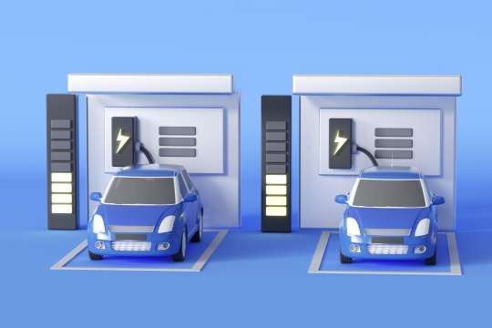 新能源汽车三维图