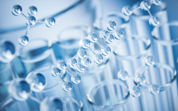 分子与实验室3D渲染