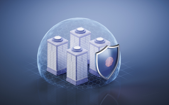 房屋高楼与网络3D渲染