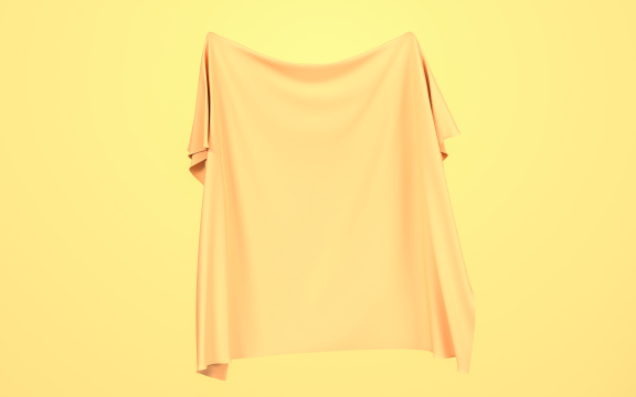 创意布料背景 3D渲染