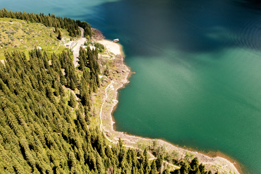 中国新疆天山天池自然风景