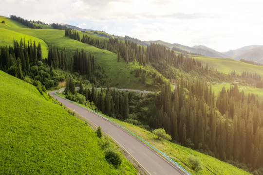 中国新疆独库公路风景