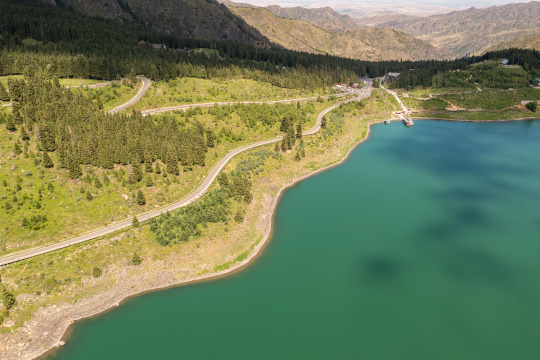 中国新疆天山天池自然风景