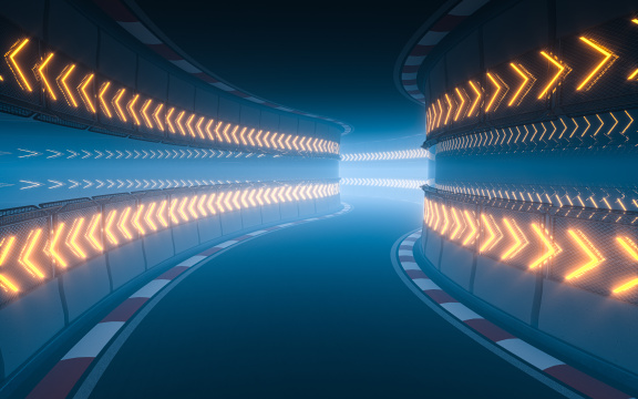 赛车赛道路面背景 3D渲染