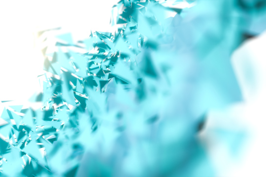 三角形结构平面背景 三维渲染