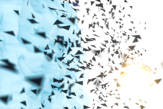 三角形结构平面背景 三维渲染