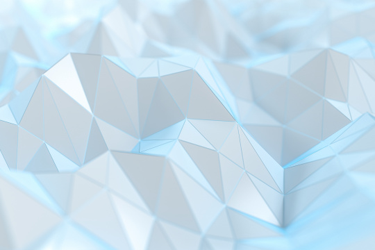 三角形结构平面背景 三维渲染