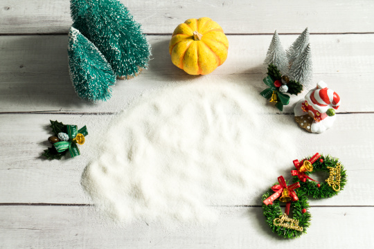 圣诞节摆饰背景