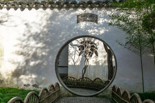 苏州园林内部景观
