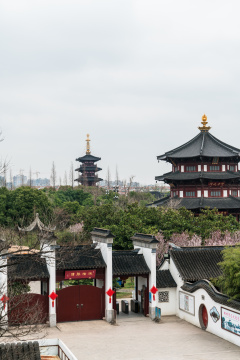 苏州寒山寺风景