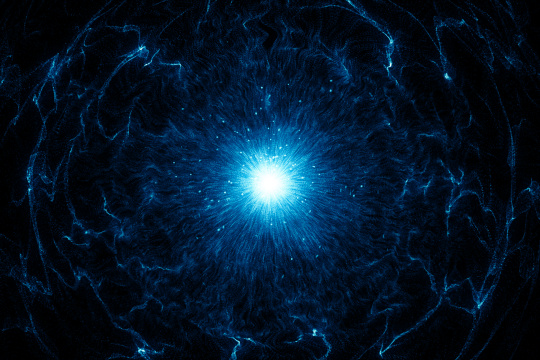 蓝色燃烧火焰特效，火焰花