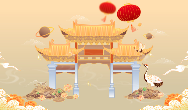 中国云南昆明金碧广场