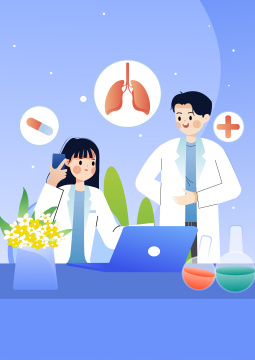 生命健康医生医疗矢量插画