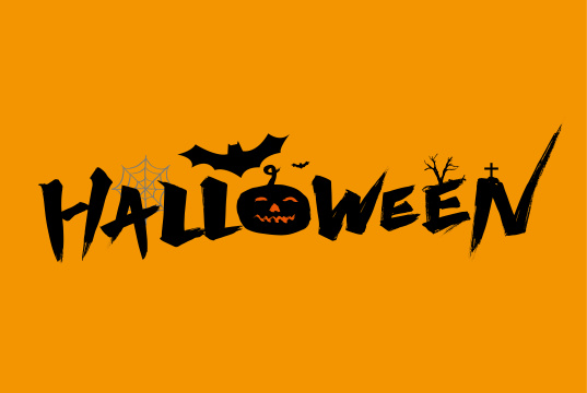 创意万圣节Halloween字体素材