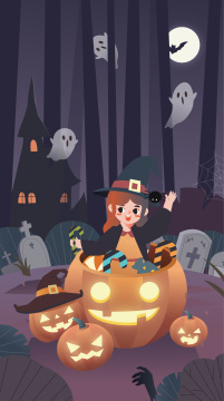 万圣节糖果世界