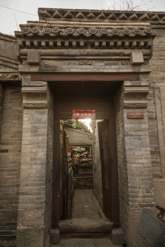 中国河北省张家口市堡子里景区晋商明清建筑