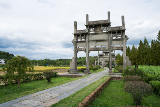 安徽歙县棠樾牌坊群