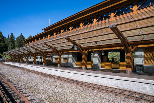 台湾省阿里山小火车