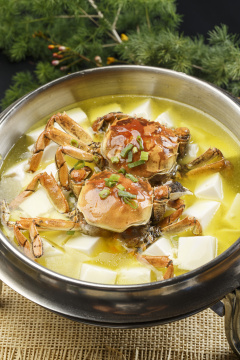 蟹黄豆腐大闸蟹