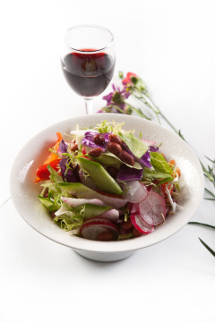 凉菜乳瓜萝卜片