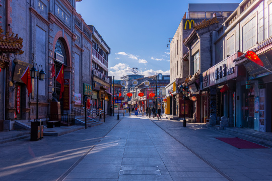 北京前门大栅栏商业街