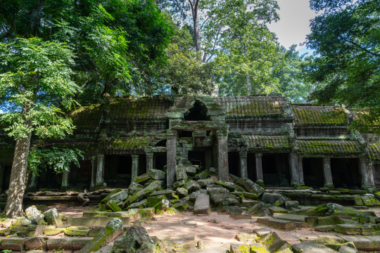 柬埔寨塔普伦寺