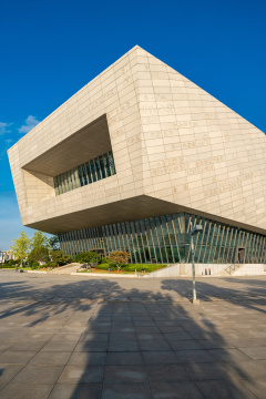 长沙滨江文化园建筑广场三馆一厅