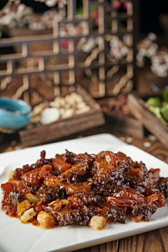 葱烧蹄筋菊花菌