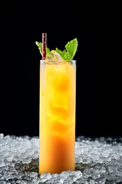 调制含酒精类饮品柳橙汁日式清酒