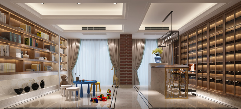 休闲区-休闲区不必是一个特定的独立空间，也不必太大，可是家中任何一处放松且安静的空间，享受慢生活的小区域，静静享受这独属于你的悠闲时光。