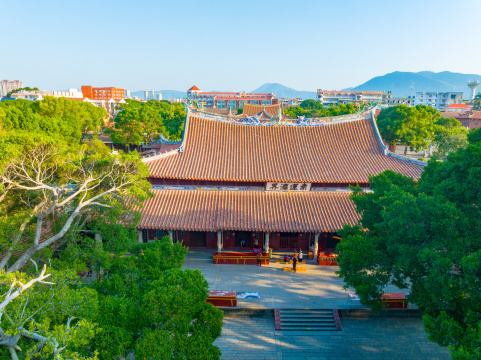 福建泉州大开元寺清晨美景