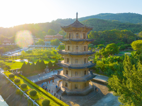 福建莆田广化寺释迦文佛塔