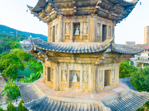 福建莆田广化寺释迦文佛塔