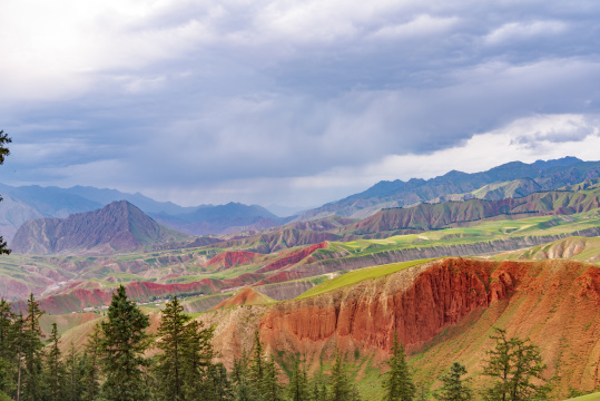 青海祁连县卓尔山风景区