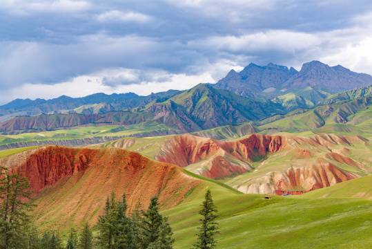 青海祁连县卓尔山风景区