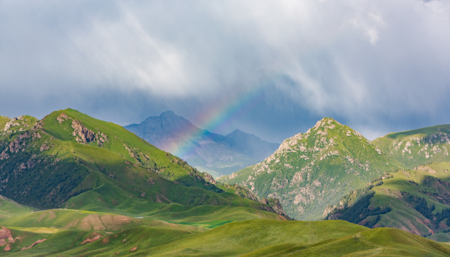 青海祁连县卓尔山风景区