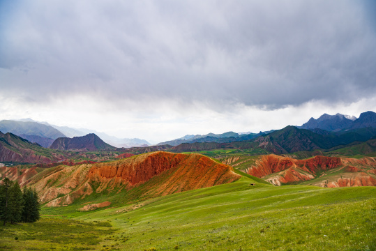 青海祁连县卓尔山风景区