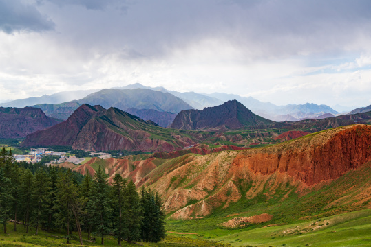 青海祁连县卓尔山风景区