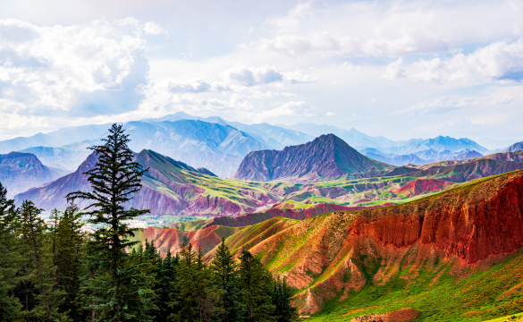 青海祁连县卓尔山风景区