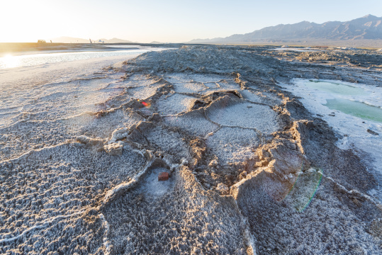 青海海西冷湖镇翡翠湖