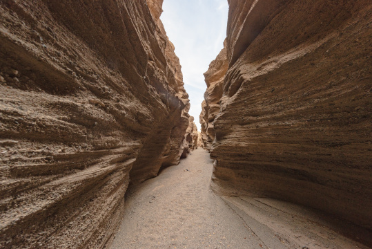 中国新疆库尔勒罗布泊大峡谷