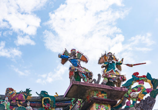 中国广东惠州惠东双月湾龙山观